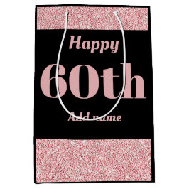 Sacola Para Presentes Média bolsa de presente de aniversário personalizado e n