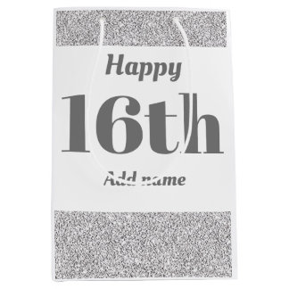 Sacola Para Presentes Média bolsa de presente de aniversário personalizado e n