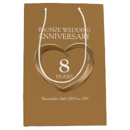 Sacola Para Presentes Média bolsa de presente de fotos de aniversário de casam