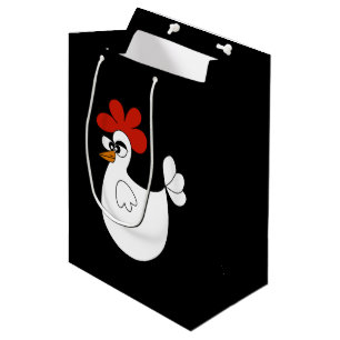 Sacola Para Presentes Média Bolsa de presente de meio Fazenda de frango do Pa