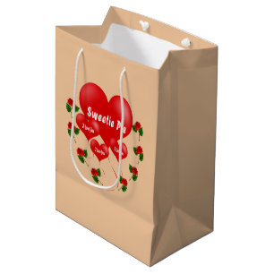 Sacola Para Presentes Média bolsa de presente de torta de docinho
