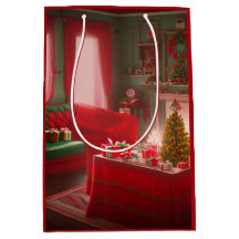 Bolsa de Presente Médio de Natal