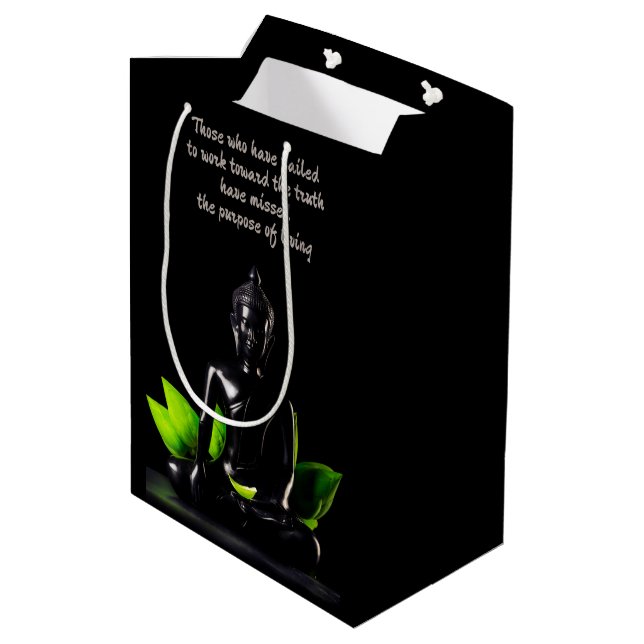 Sacola Para Presentes Média Bolsa de presentes Buda Cotação 1 (Verso inclinado)