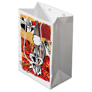 Sacola Para Presentes Média BOLSAS DE CARRO™   INSETOS BUNNY™ Gráfico
