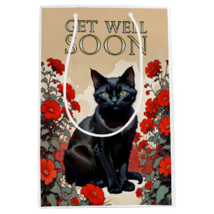 Sacola Para Presentes Média bom gato em breve