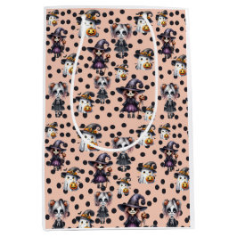 Sacola Para Presentes Média Bonito Halloween