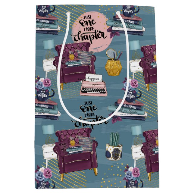 Sacola Para Presentes Média Booklover (Frente)