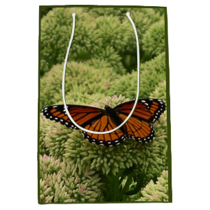 Sacola Para Presentes Média Borboleta Viceroy Fotografia da Natureza Bonita