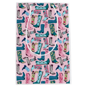 Sacola Para Presentes Média Botas de vaqueira Saco do Presente