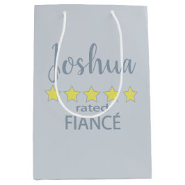 Sacola Para Presentes Média Bridal & Festa de casamento 5 Star Fiance