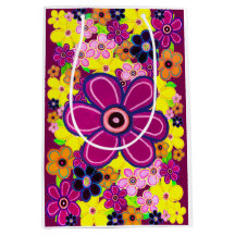 Bright Abstrato Flower Art