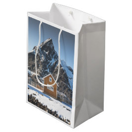 Sacola Para Presentes Média Cabina Amarela Lofoten