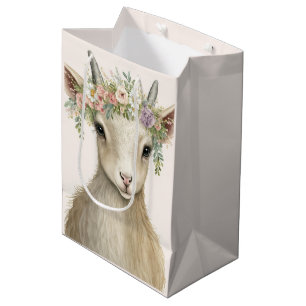 Sacola Para Presentes Média Cachorro de Capim-de-bico-branco