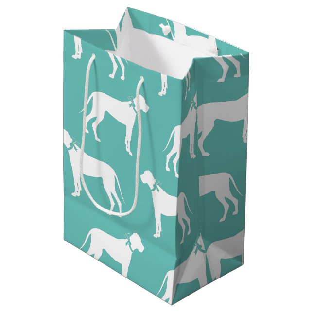 Sacola Para Presentes Média Cachorro Grande (Frente inclinada)