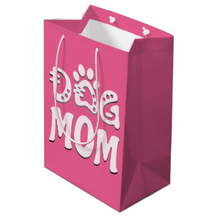 Sacola Para Presentes Média Cachorro Mãe