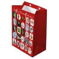Calendário Aconselhamento Festivo Vermelho