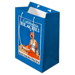 Sacola Para Presentes Média Califórnia encalha o poster relativo à promoçã