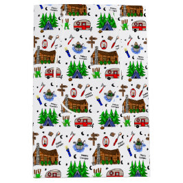 Sacola Para Presentes Média Campanha ou Paraoeste Themed Birthday