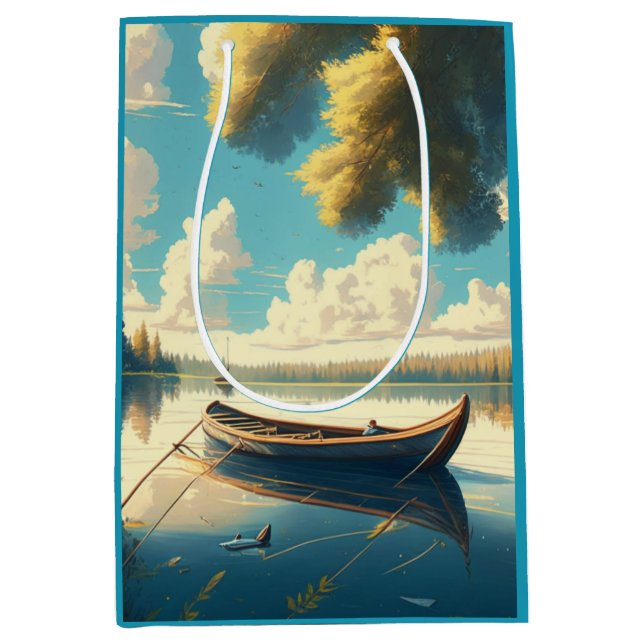 Sacola Para Presentes Média Campanha Themed Birthday (Frente)