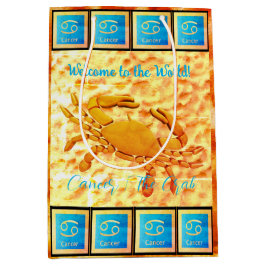 Sacola Para Presentes Média Cancer - O Caranguejo (22 de junho - 22 de julho) 