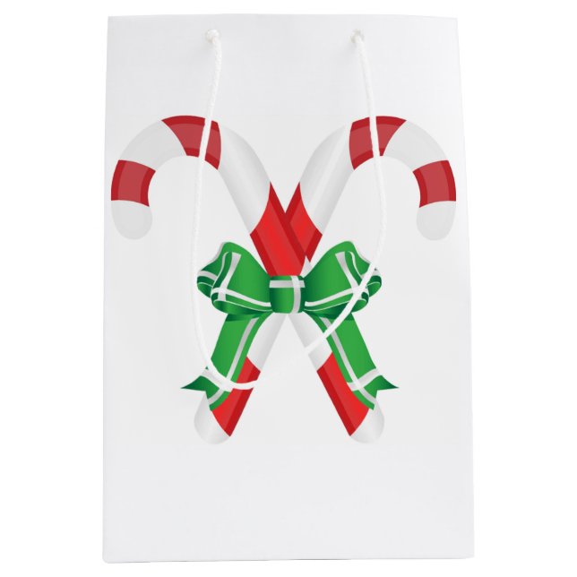 SACOLA PARA PRESENTES MÉDIA CANDINAS DE NATAL (Frente)