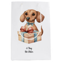 Caneca de Aniversário de Dachshund Fofa Um Pouquin