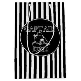 Sacola Para Presentes Média Capitã Pai - Ghosted Galleon Gift Bag