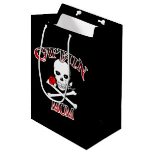 Sacola Para Presentes Média Capitão Mãe Gift Bag