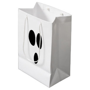 Sacola Para Presentes Média Cara do fantasma