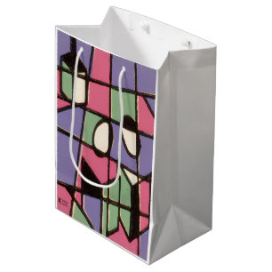 Sacola Para Presentes Média Carolers