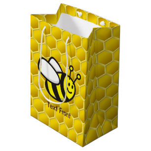 Sacola Para Presentes Média Cartoon de Honeybee