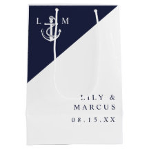 Casamento Minimalista de Mongoram Náutico marinho 