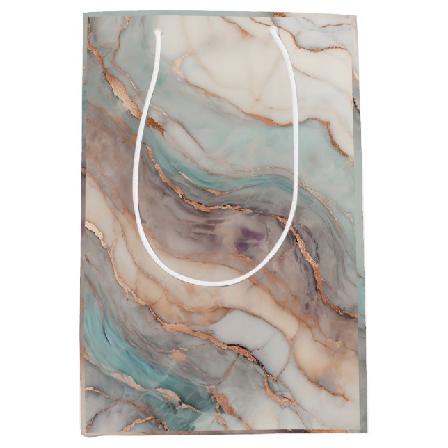 Sacola Para Presentes Média Celestial (Frente)