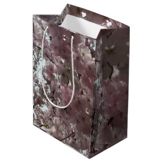 Sacola Para Presentes Média Cerejeiras em Flor