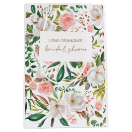 Sacola Para Presentes Média Chá de panela Magnolia Gift Favor Swag Bag L201