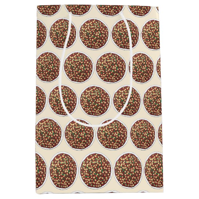 Sacola Para Presentes Média Chana Masala Chole Indian Comida Chickpea Dish (Frente)