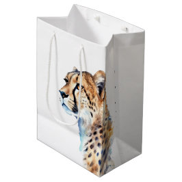Sacola Para Presentes Média Cheetah