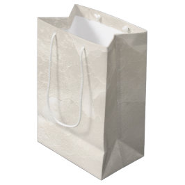 Sacola Para Presentes Média Chic de Pérolas para Chá de Noiva