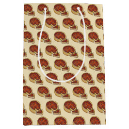 Sacola Para Presentes Média Chicago Illinois Deep Dish Pepperoni Pizza Pie