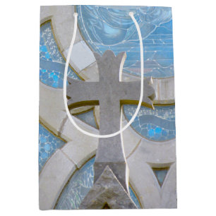 Sacola Para Presentes Média Christian Cross Gift Bag