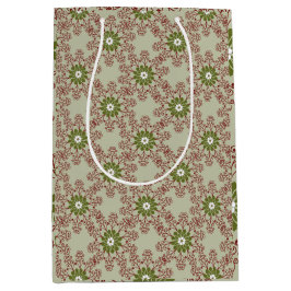 Sacola Para Presentes Média Christmas pattern backgrounds seamless surface pat