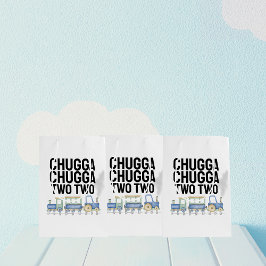 Sacola Para Presentes Média Chugga Chugga Dois | Aniversário | Sacos-presente