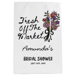 Sacola Para Presentes Média  Chuveiro de Noiva 