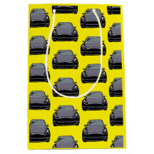 Cinza Escura Veículo Elétrico SUV Car Amarelo