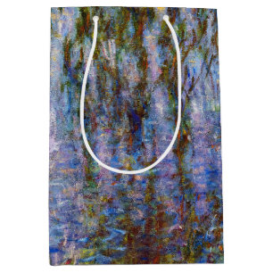 Sacola Para Presentes Média Claude Monet - Lírios Hídricos
