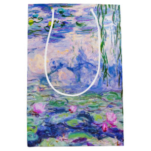 Sacola Para Presentes Média Claude Monet - Lírios/Ninfas 1919