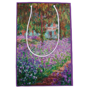 Sacola Para Presentes Média Claude Monet - O Jardim do Artista em Giverny