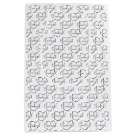 Sacola Para Presentes Média Cleveland Ohio Love