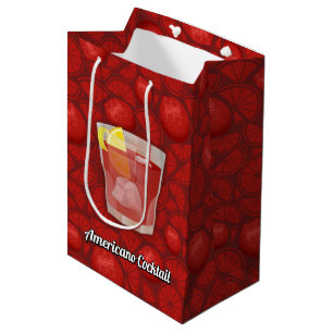 Sacola Para Presentes Média Cocktail de Americano