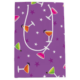 Sacola Para Presentes Média Cocktails Halloween